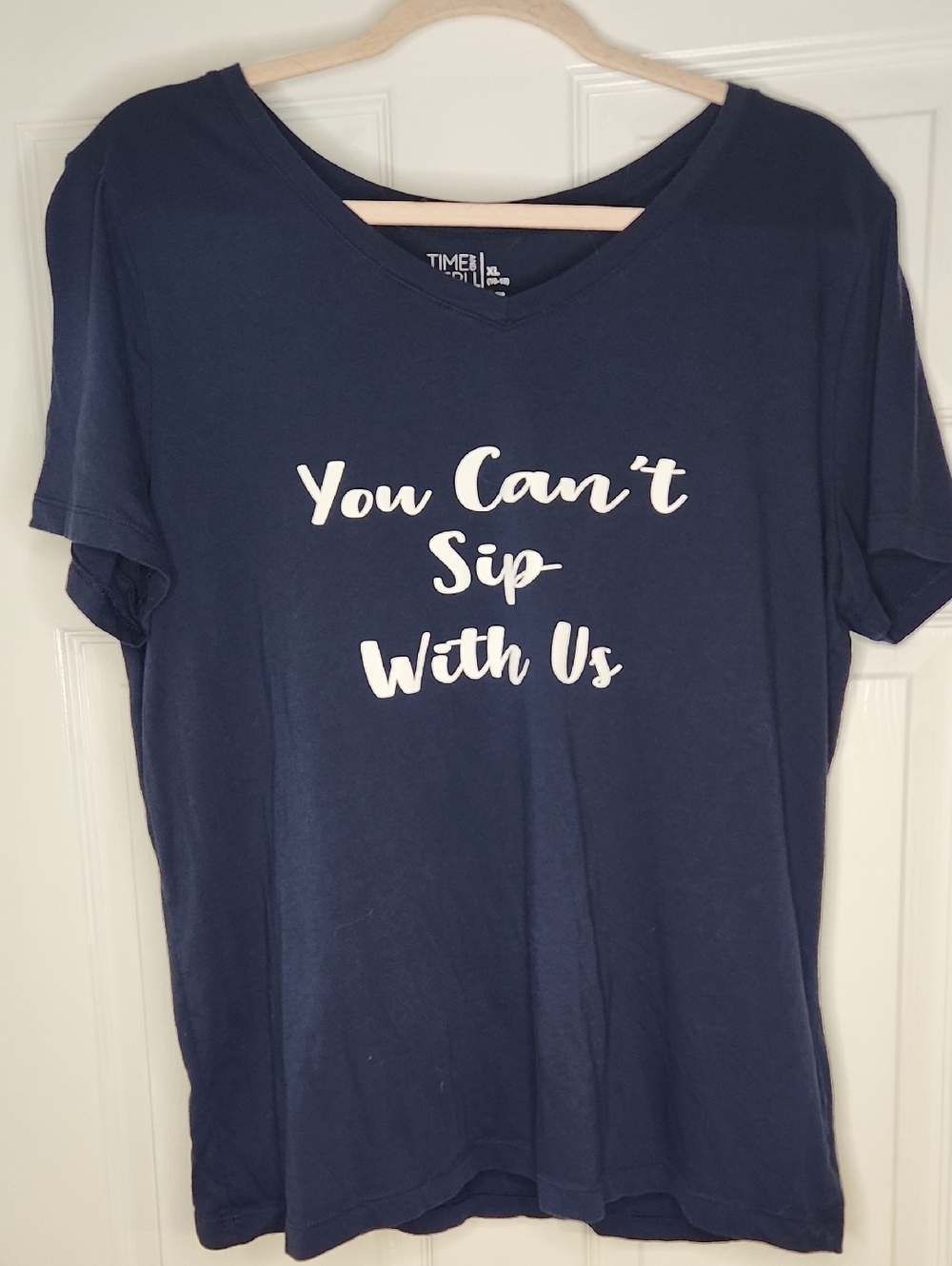 Navy V-Neck Tee